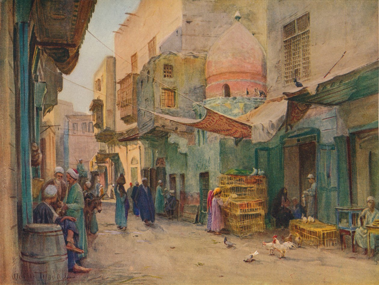 शेख अब्द-एल-डेम का मकबरा, c1905, 1912 द्वारा वाल्टर फ्रेडरिक रूफ टाइंडेल