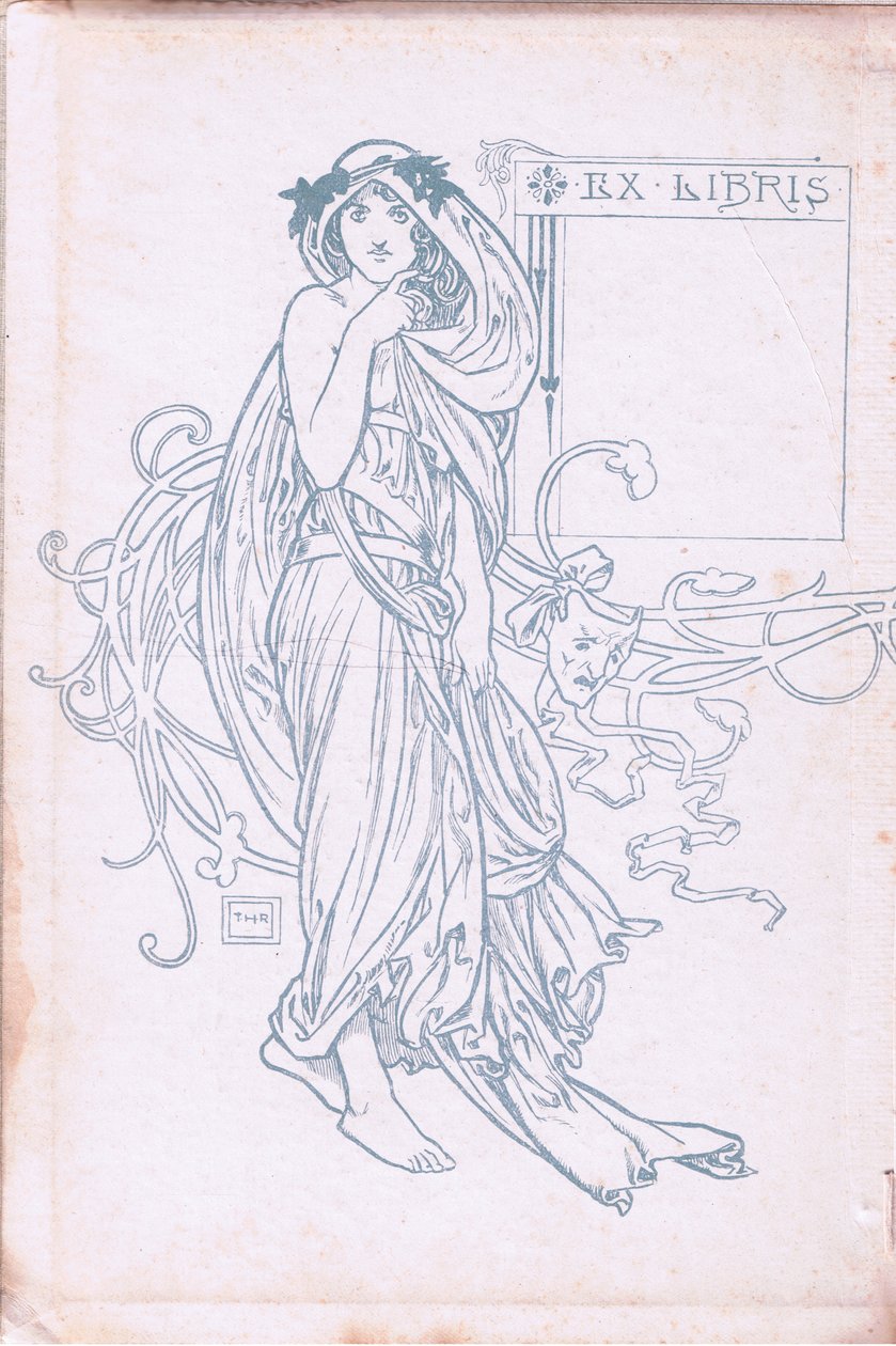 आंतरिक आवरण डिजाइन (हरा और सफेद), 1900s द्वारा वाल्टर पेजेट