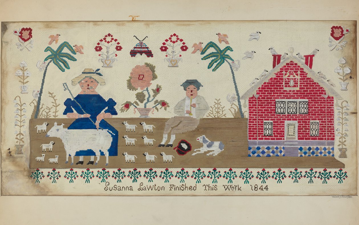 नमूना, सी। 1937. द्वारा वाल्टर प्रीफके