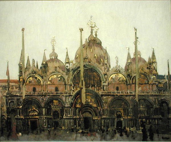 सेंट मार्क, वेनिस, c.1895-96 (कैनवास पर तेल) द्वारा वाल्टर रिचर्ड सिकर्ट