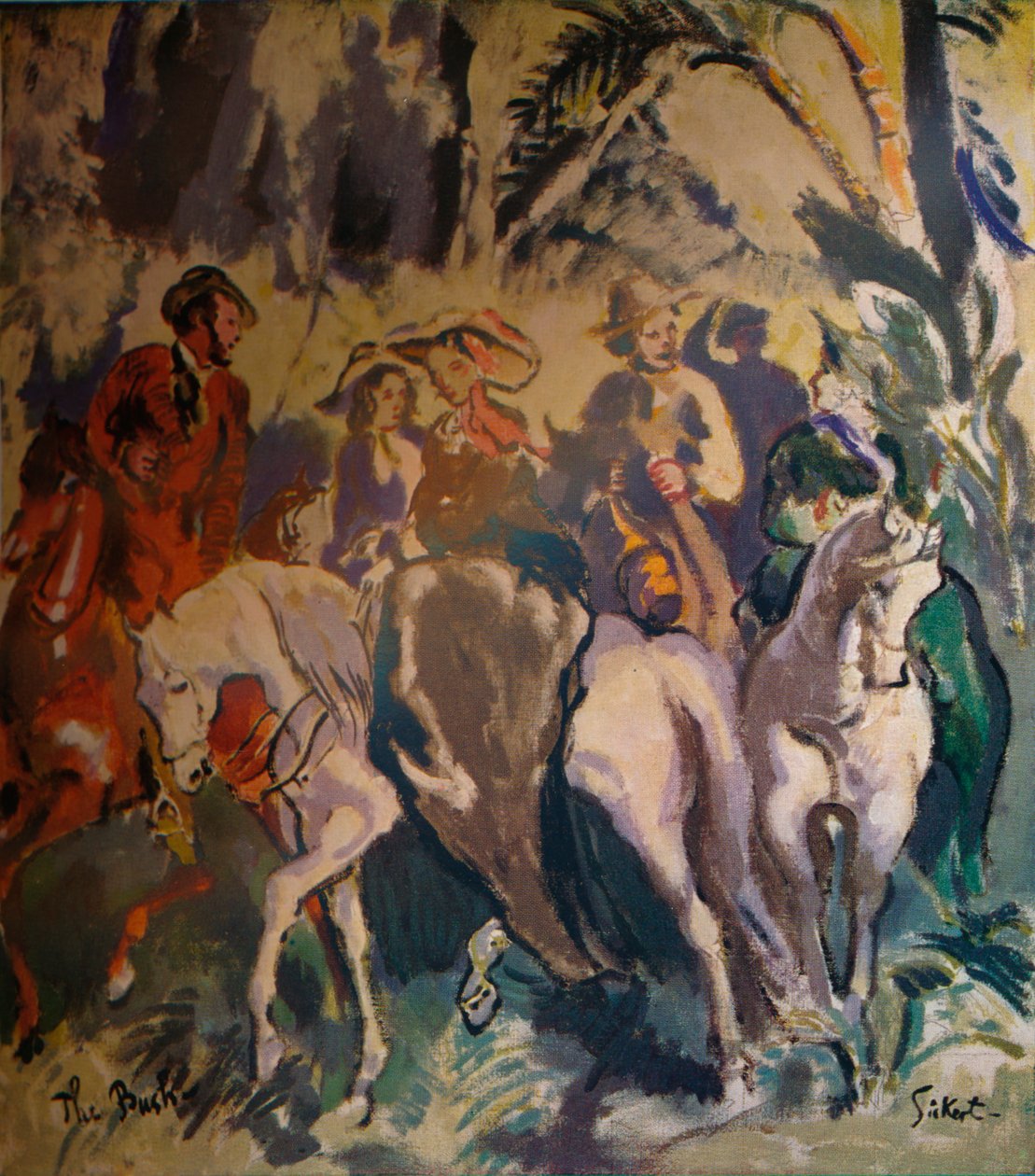 द बुश, c1930 1935 द्वारा वाल्टर रिचर्ड सिकर्ट