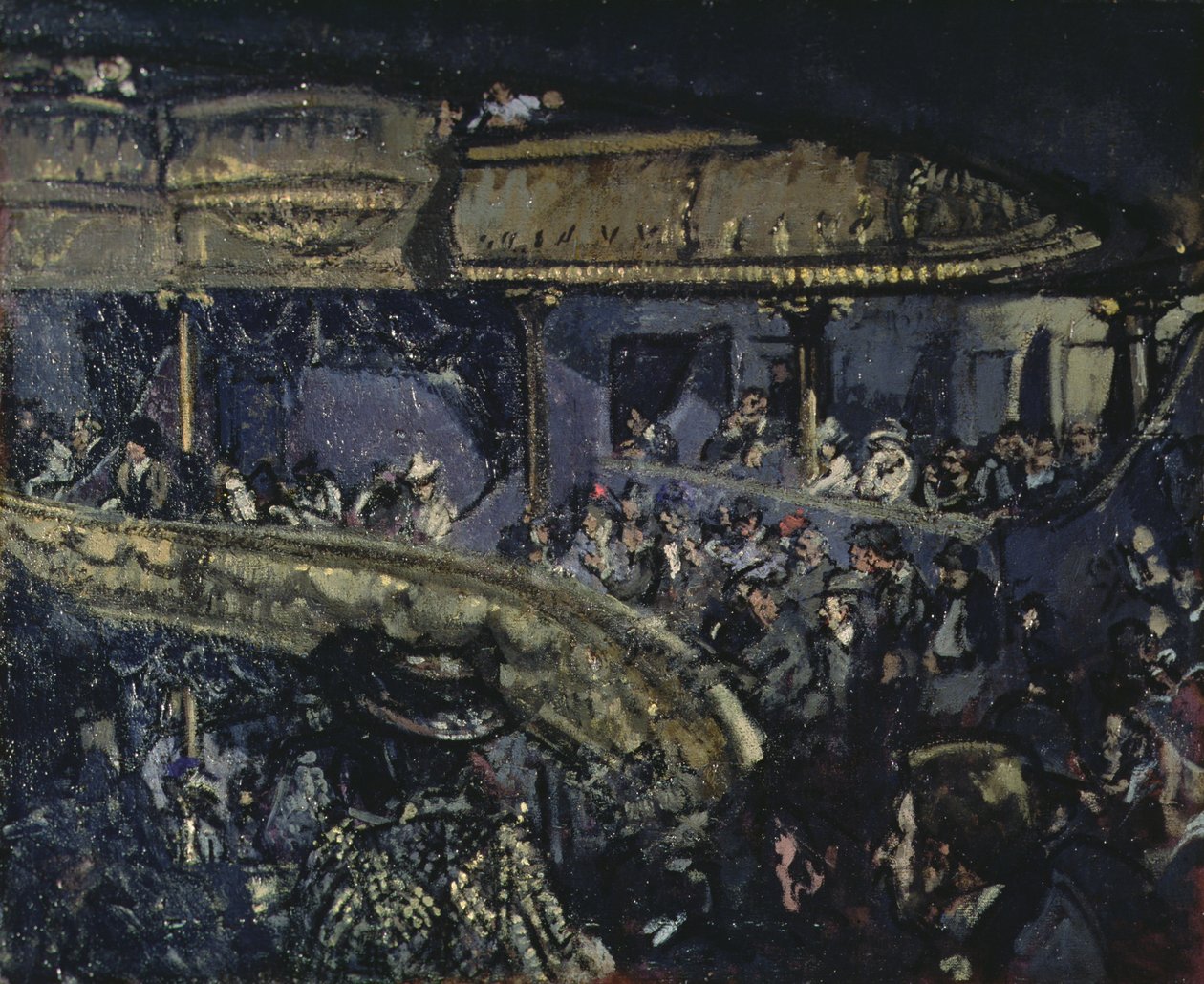 एल्डोरैडो, पेरिस, c.1906 द्वारा वाल्टर रिचर्ड सिकर्ट