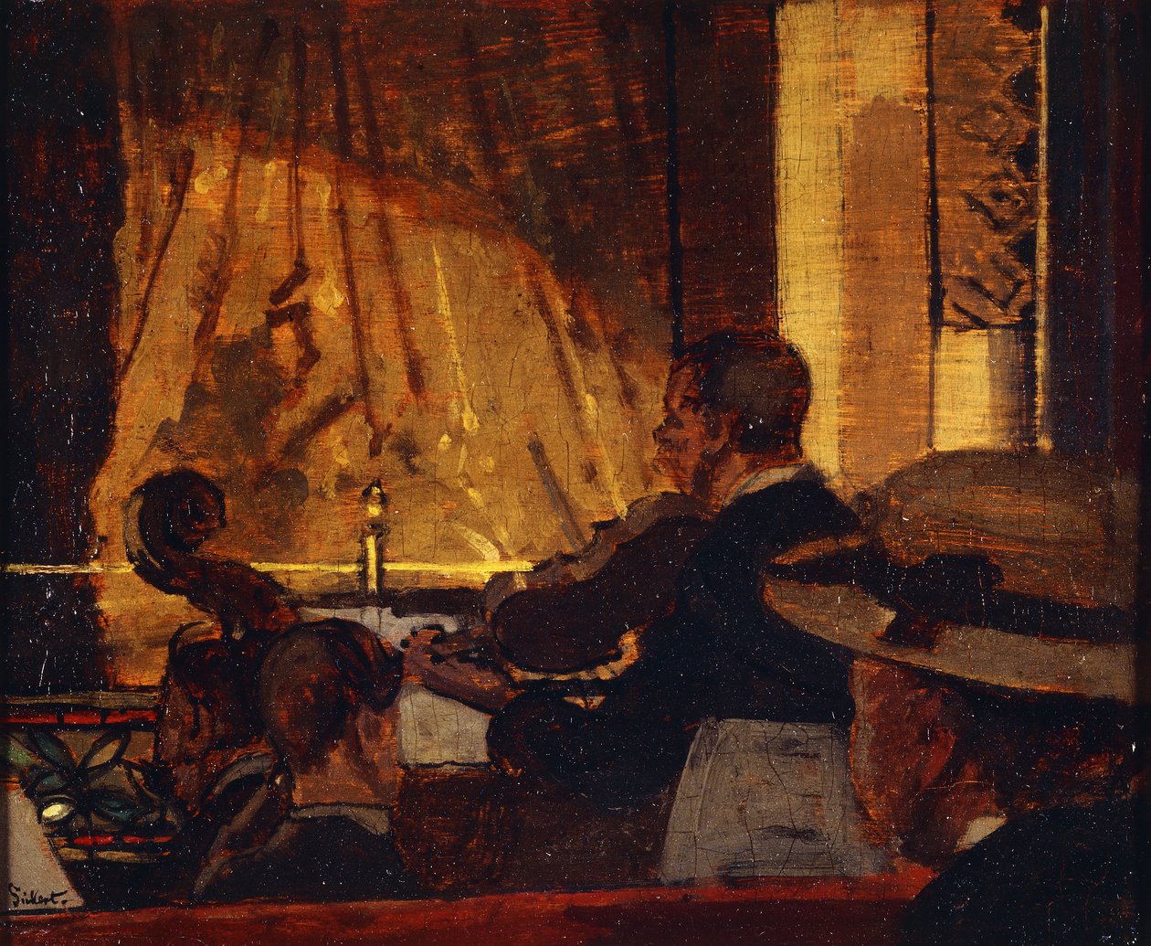 द पिट इन द ओल्ड बेडफोर्ड, c.1889 द्वारा वाल्टर रिचर्ड सिकर्ट