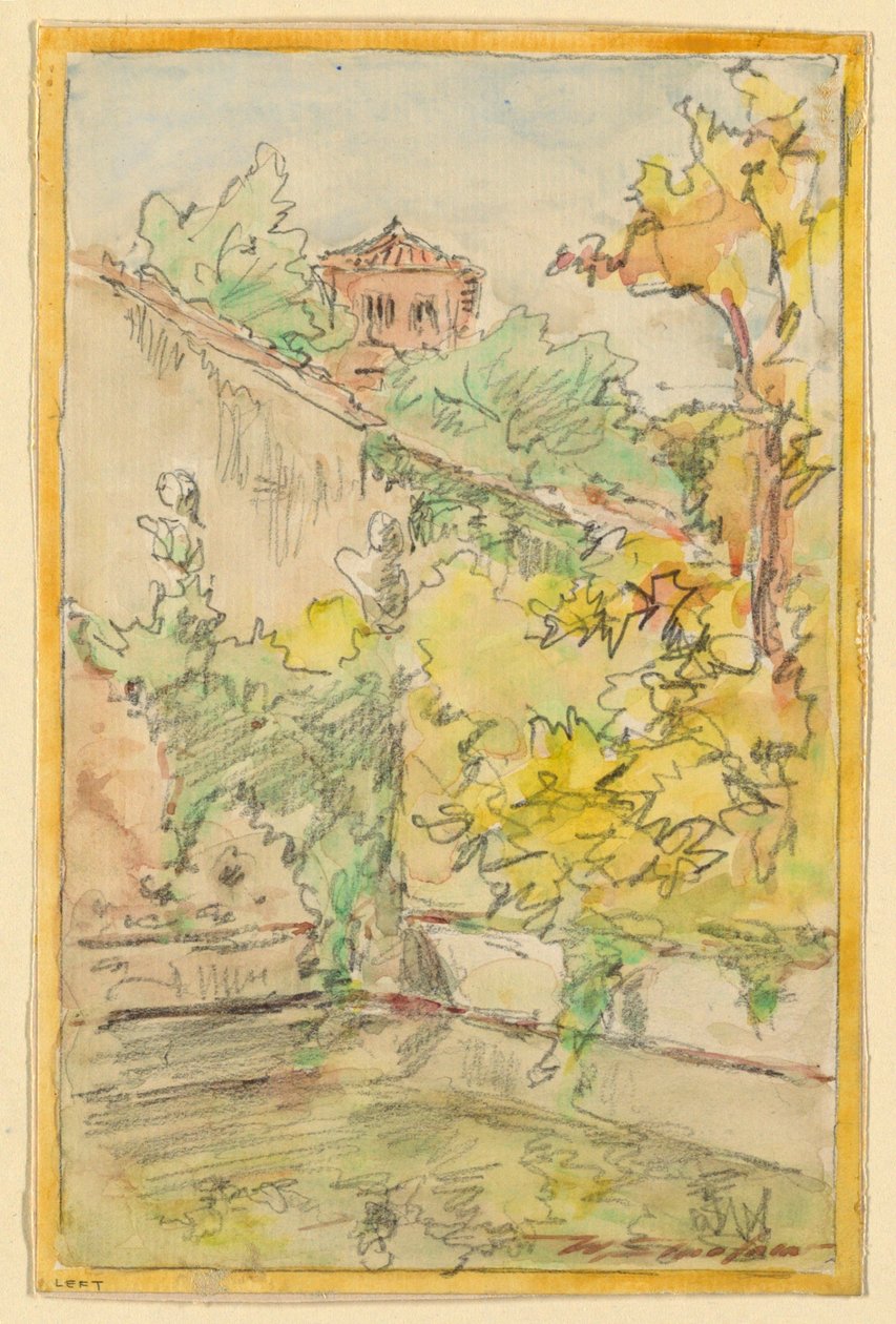 एक आंगन द्वारा वाल्टर शिरलाव