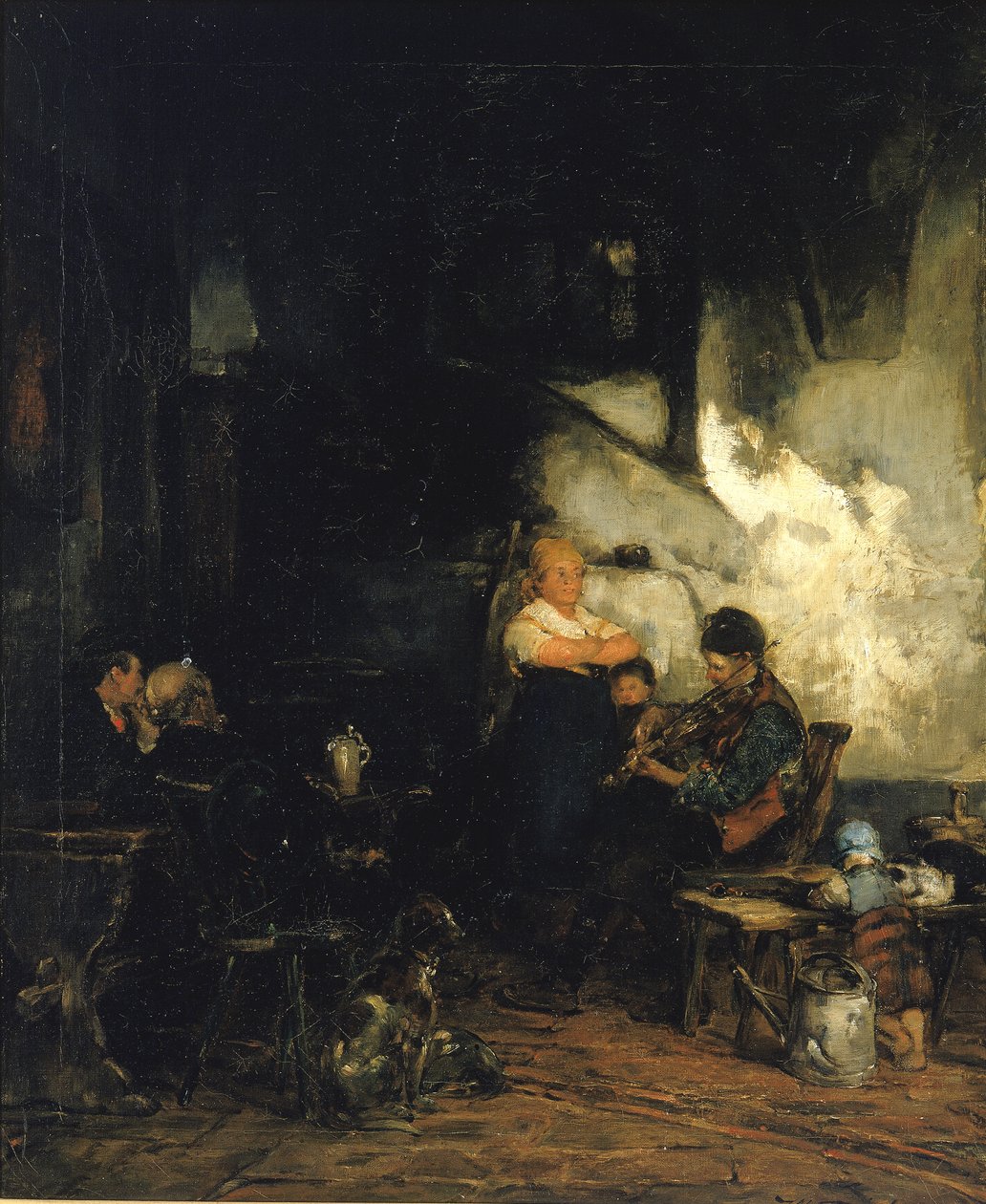 सराय, जर्मनी, सीए। 1873. द्वारा वाल्टर शिरलाव