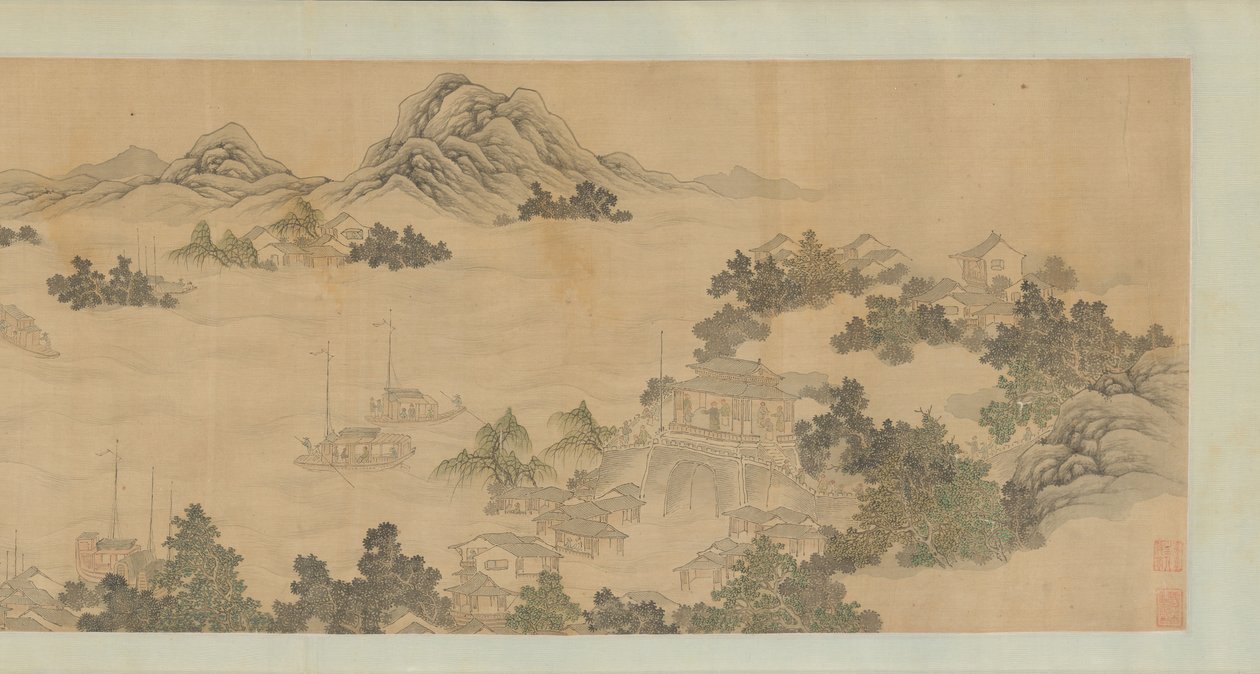 जिनलिंग की याद, 1686। द्वारा वांग जी