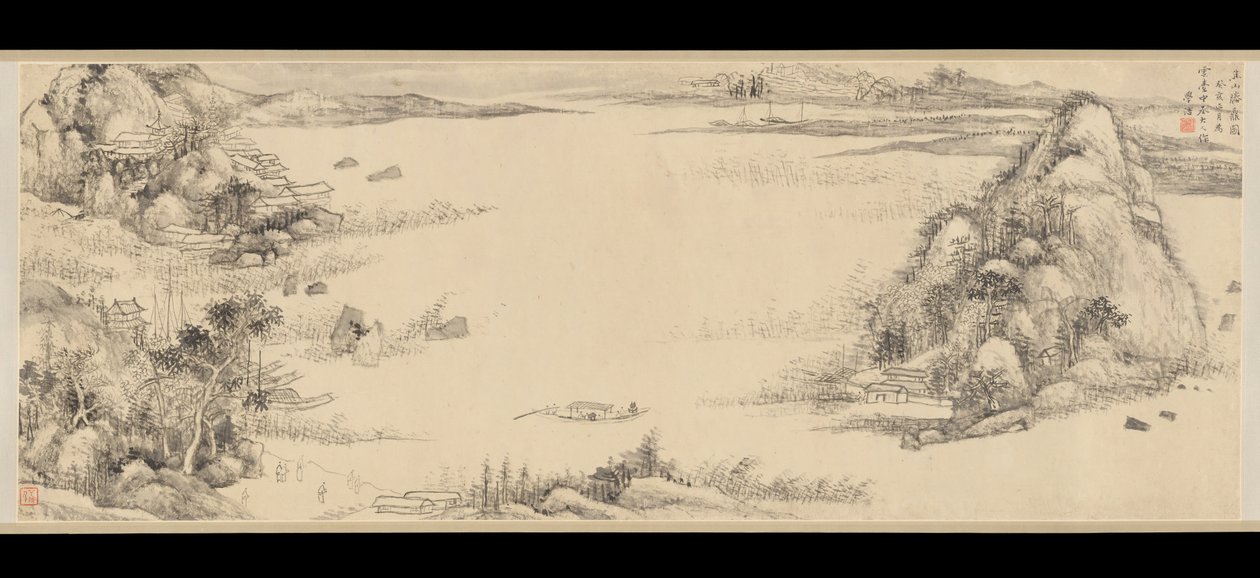 तिपाई पेश करना, 1803। द्वारा वांग ज़ुहाओ