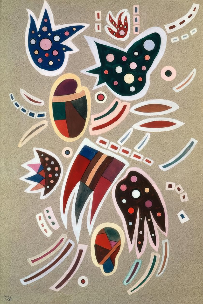 gouache द्वारा वासिली कैंडिंस्की