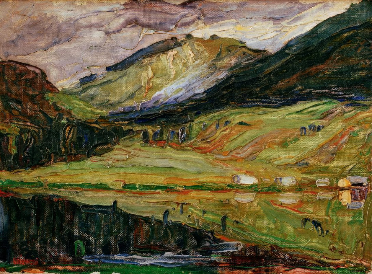 Spitzingsee द्वारा वासिली कैंडिंस्की