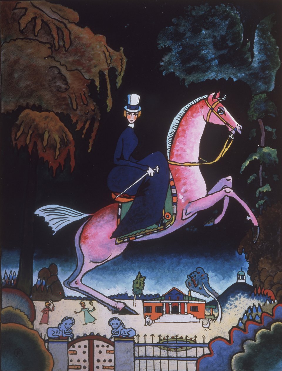 अमेज़न, 1918 द्वारा वासिली कैंडिंस्की