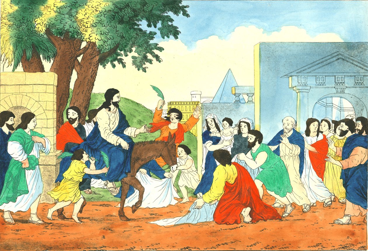 19वीं सदी में यरूशलेम में मसीह का प्रवेश द्वारा वेनिक्स