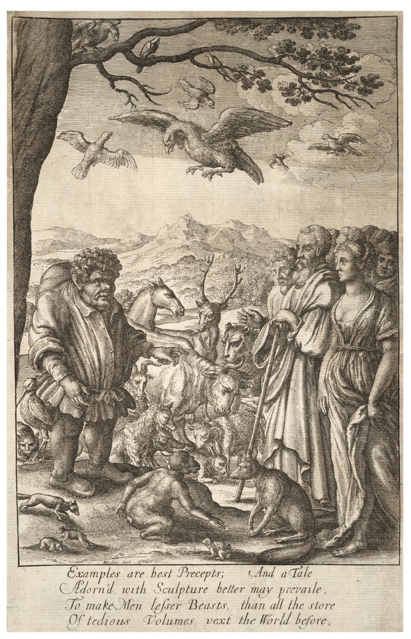 ईसप द्वारा Wenceslaus Hollar