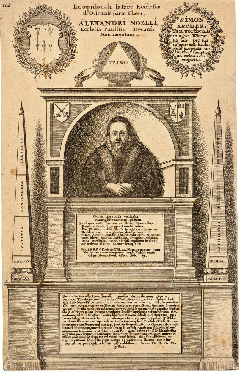 अलेक्जेंडर नोवेल (स्मारक)। राज्य ३ द्वारा Wenceslaus Hollar