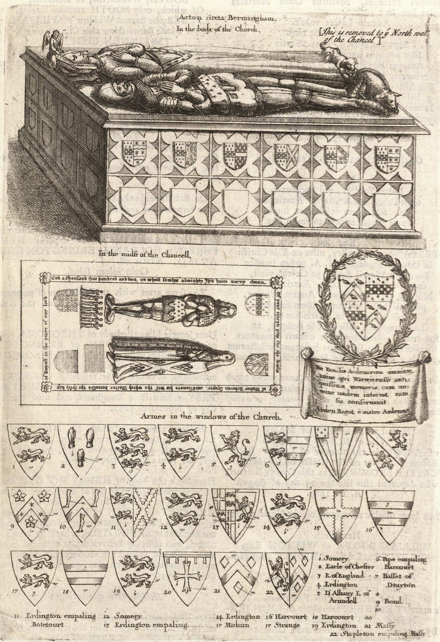 आर्डेन (स्मारक)। राज्य २ द्वारा Wenceslaus Hollar