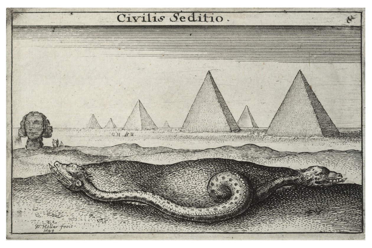 नागरिक कलह द्वारा Wenceslaus Hollar