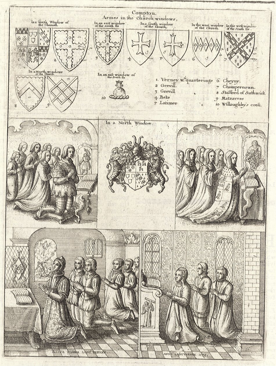 कॉम्पटन (सना हुआ ग्लास) द्वारा Wenceslaus Hollar