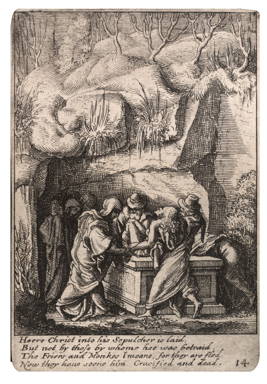 समाधि द्वारा Wenceslaus Hollar