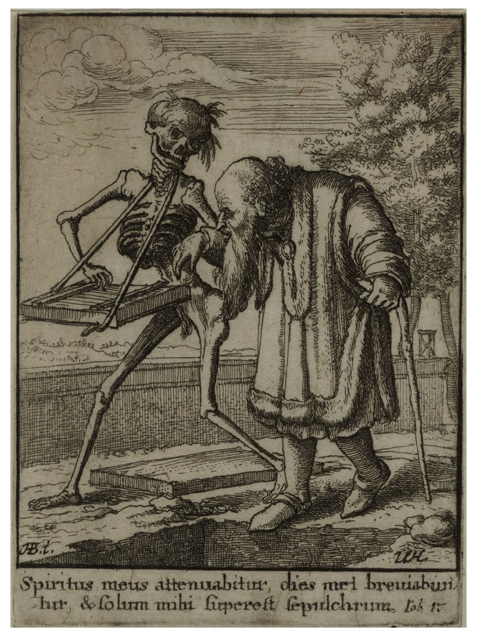 बूढा आदमी। राज्य २ द्वारा Wenceslaus Hollar
