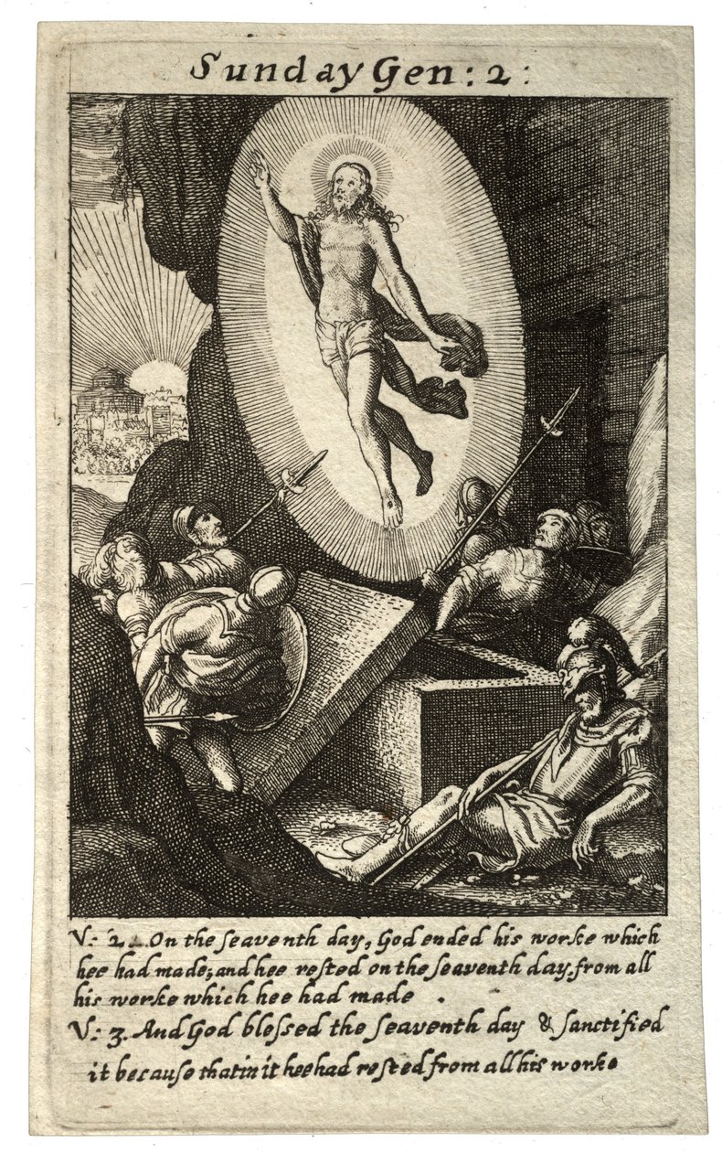 रविवार। राज्य १ द्वारा Wenceslaus Hollar