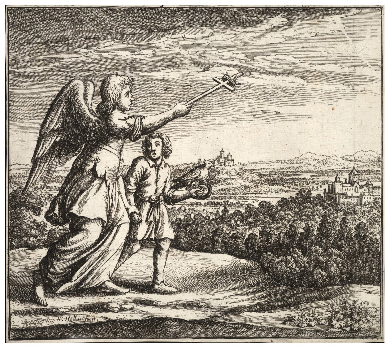 कोणीय गाइड। राज्य १ द्वारा Wenceslaus Hollar