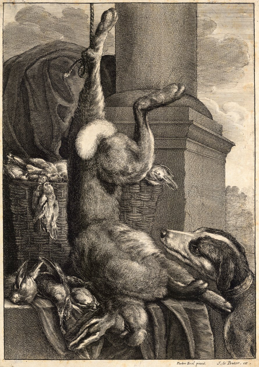 मृतक हरे। राज्य २ द्वारा Wenceslaus Hollar