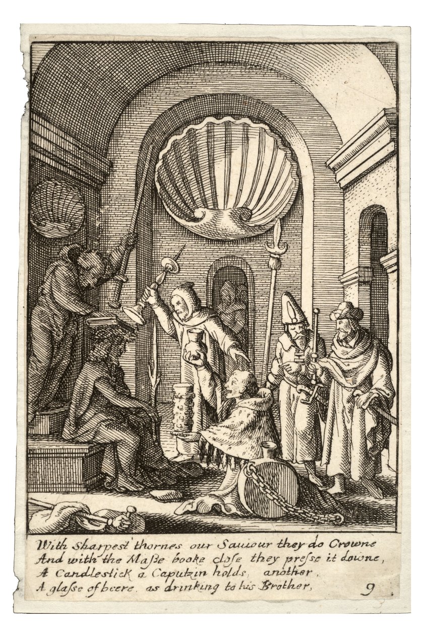 मॉकिंग द्वारा Wenceslaus Hollar