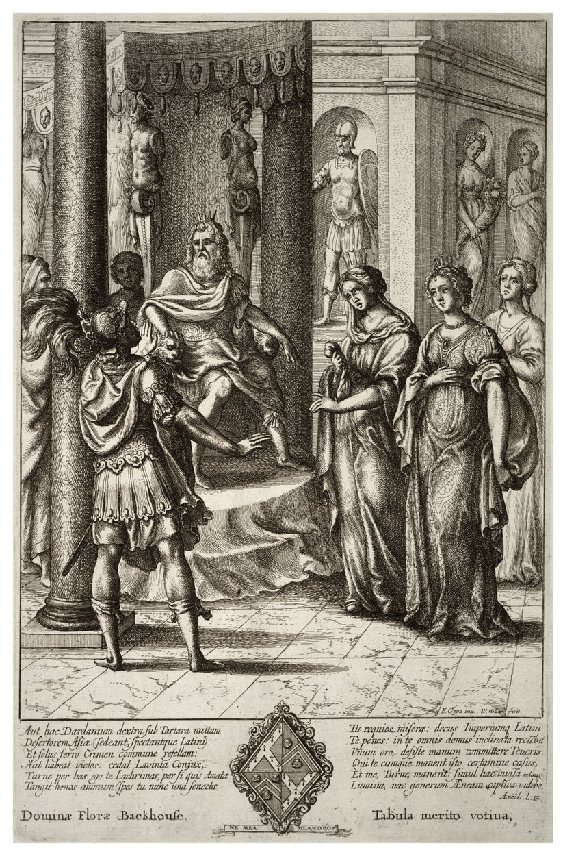 लैटिन से पहले दाएं मुड़ें। राज्य 2 द्वारा Wenceslaus Hollar
