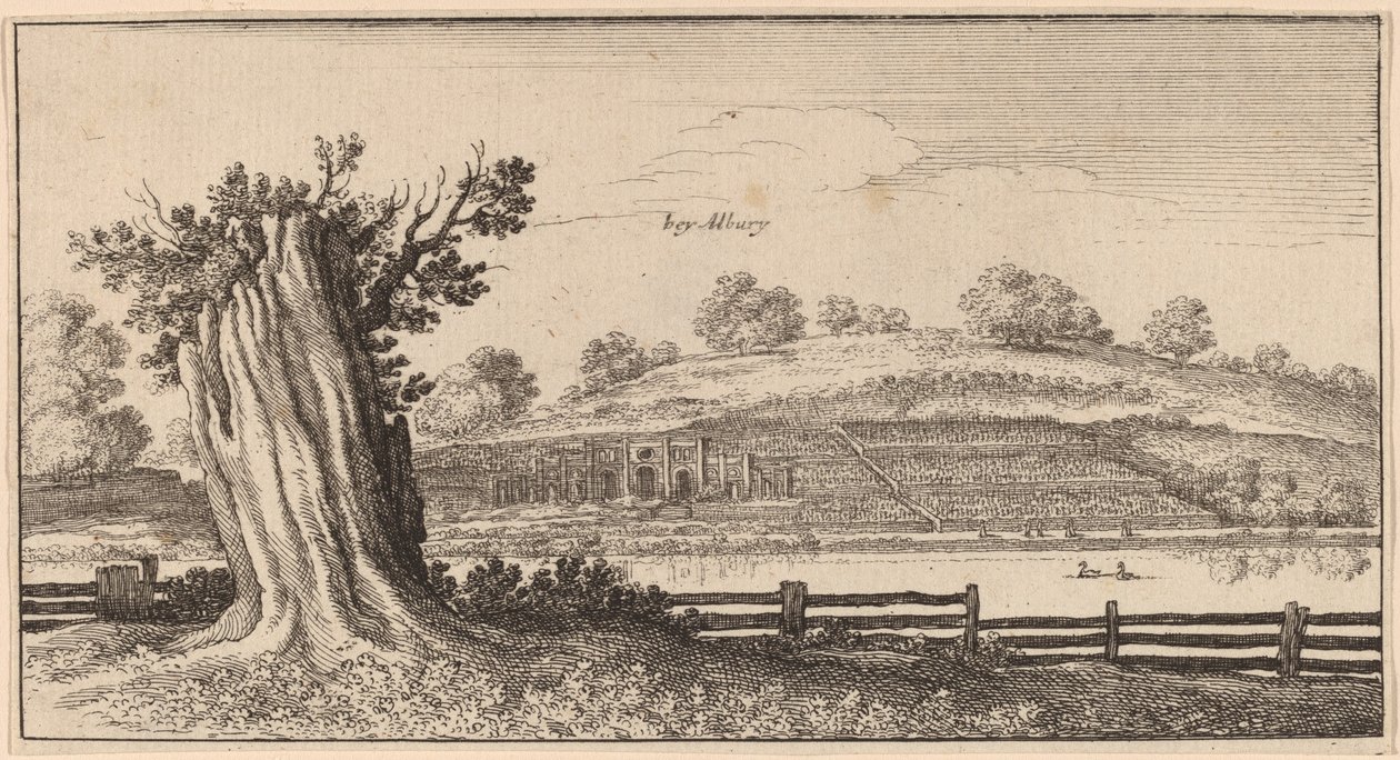 एल्बरी द्वारा Wenceslaus Hollar