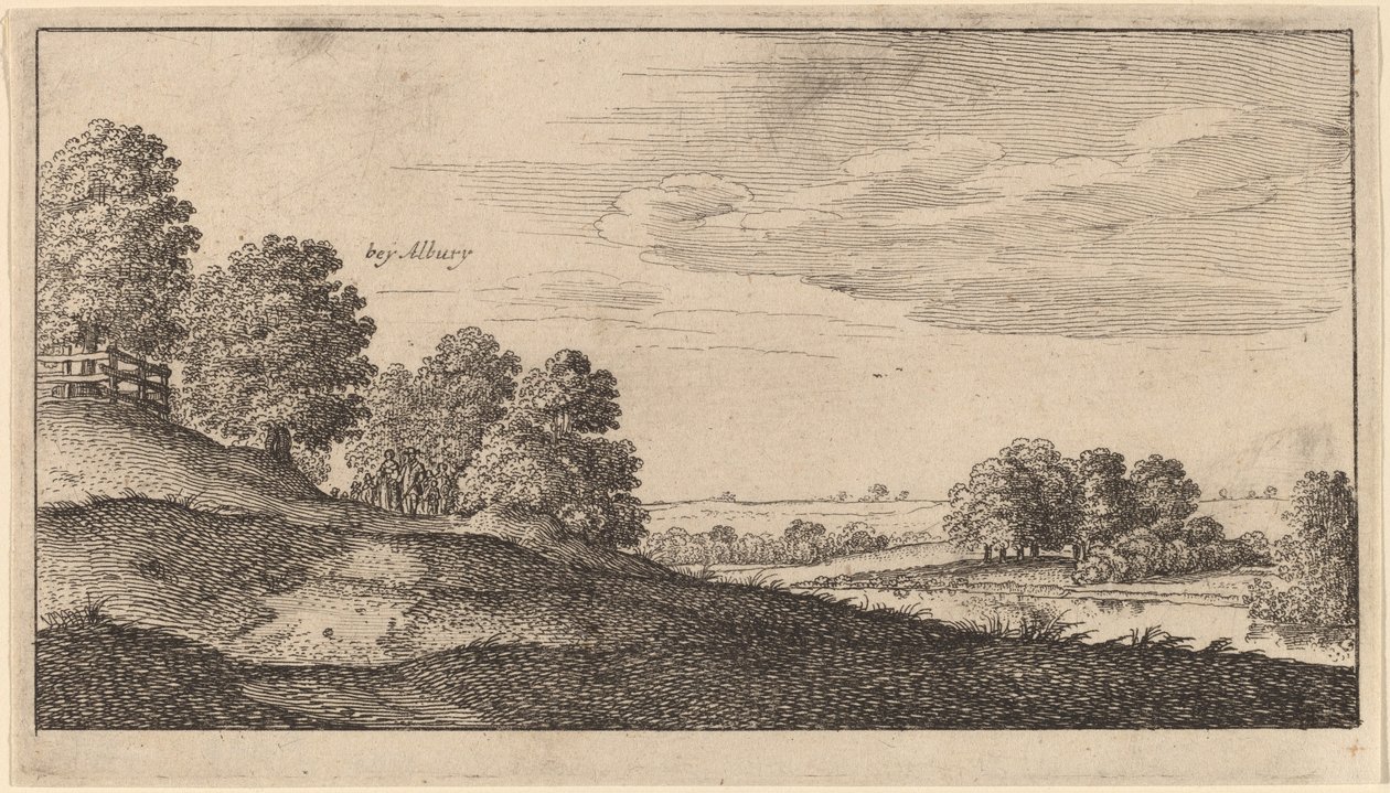 एल्बरी द्वारा Wenceslaus Hollar