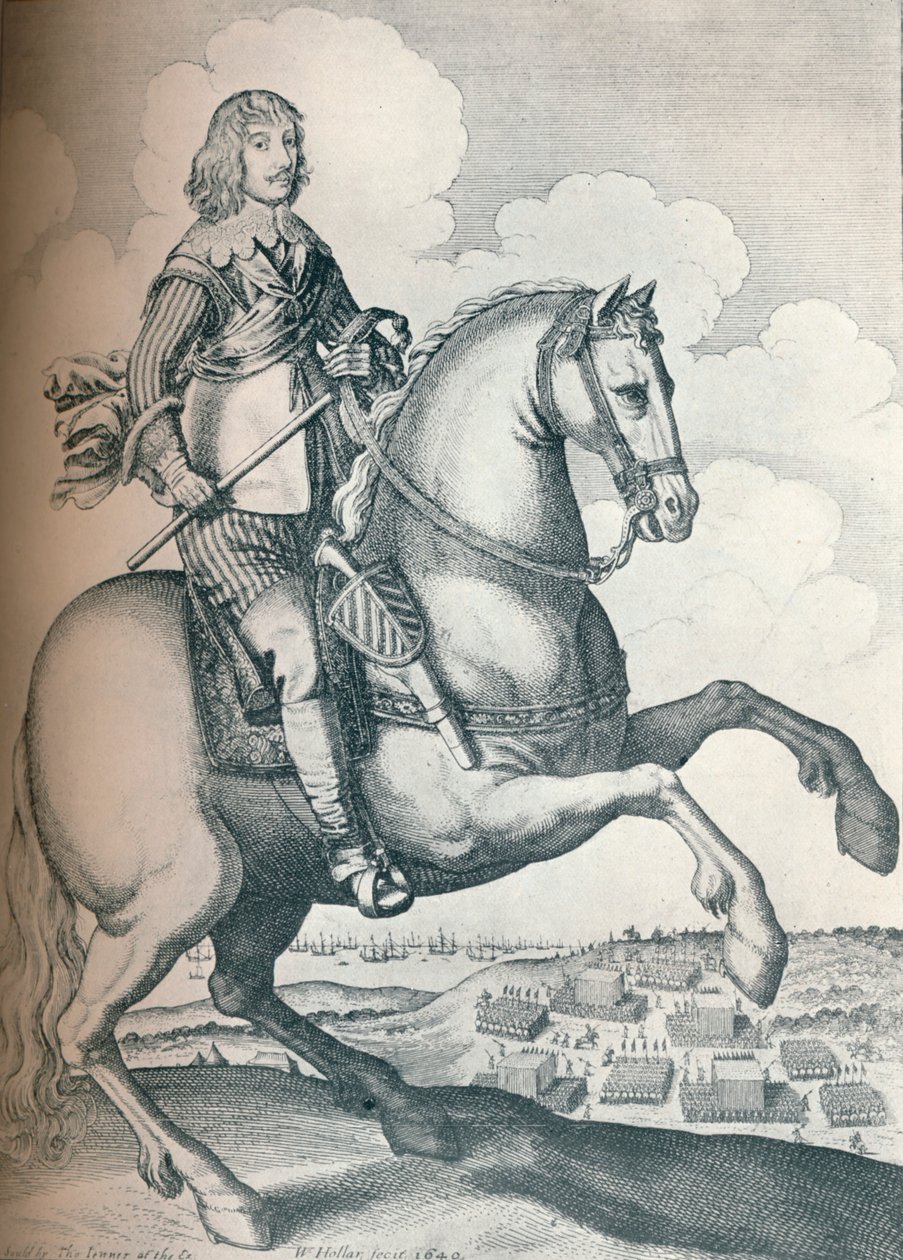 अल्गर्नन पर्सी, नॉर्थम्बरलैंड का 10 वां अर्ल, 1640 द्वारा Wenceslaus Hollar