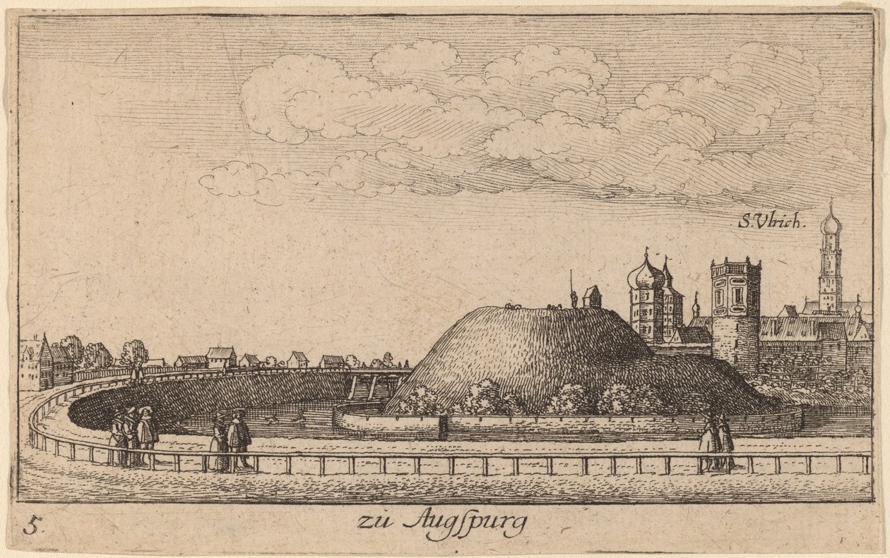 ऑग्सबर्ग द्वारा Wenceslaus Hollar