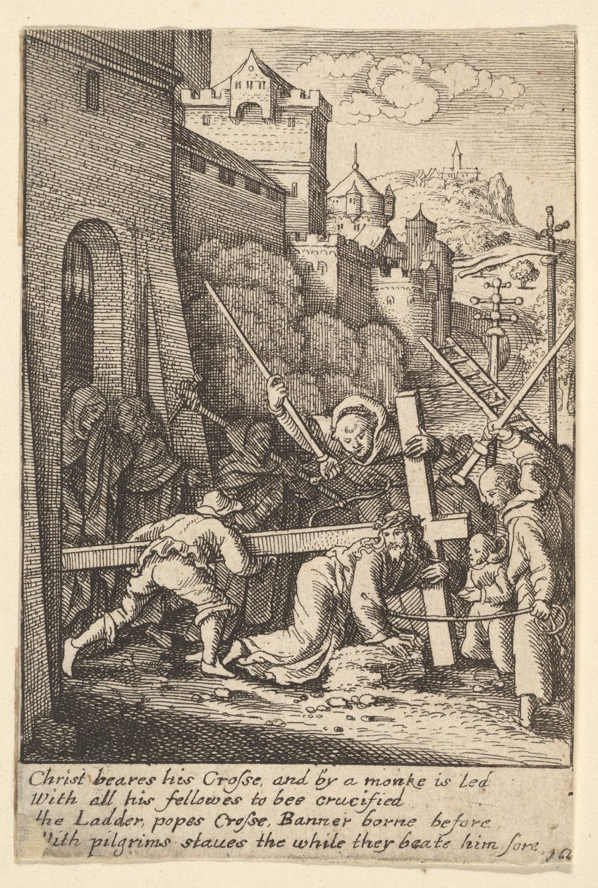 1625-77 को पार करना द्वारा Wenceslaus Hollar