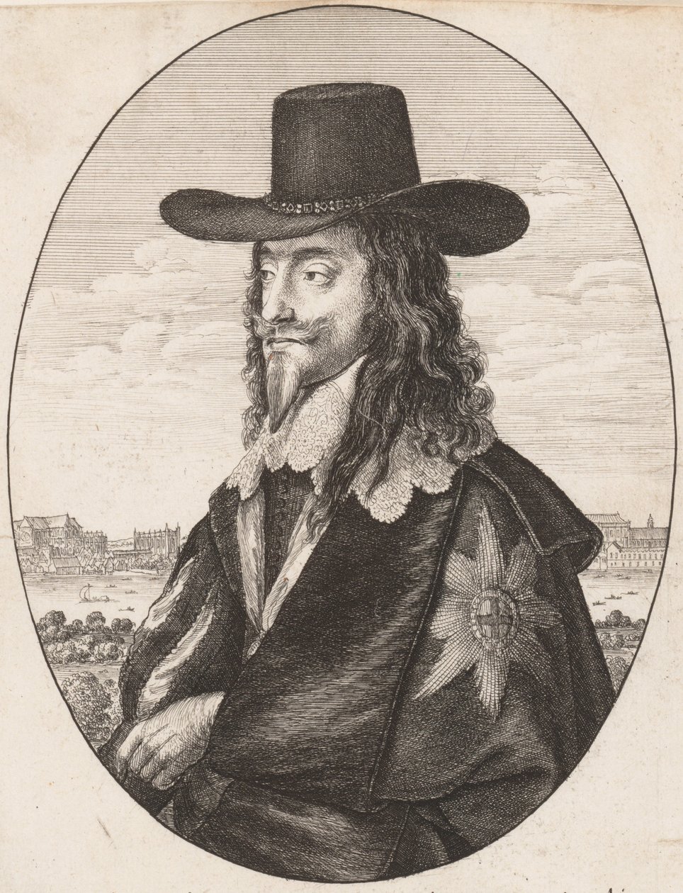 चार्ल्स प्रथम, 1649., 1649। द्वारा Wenceslaus Hollar