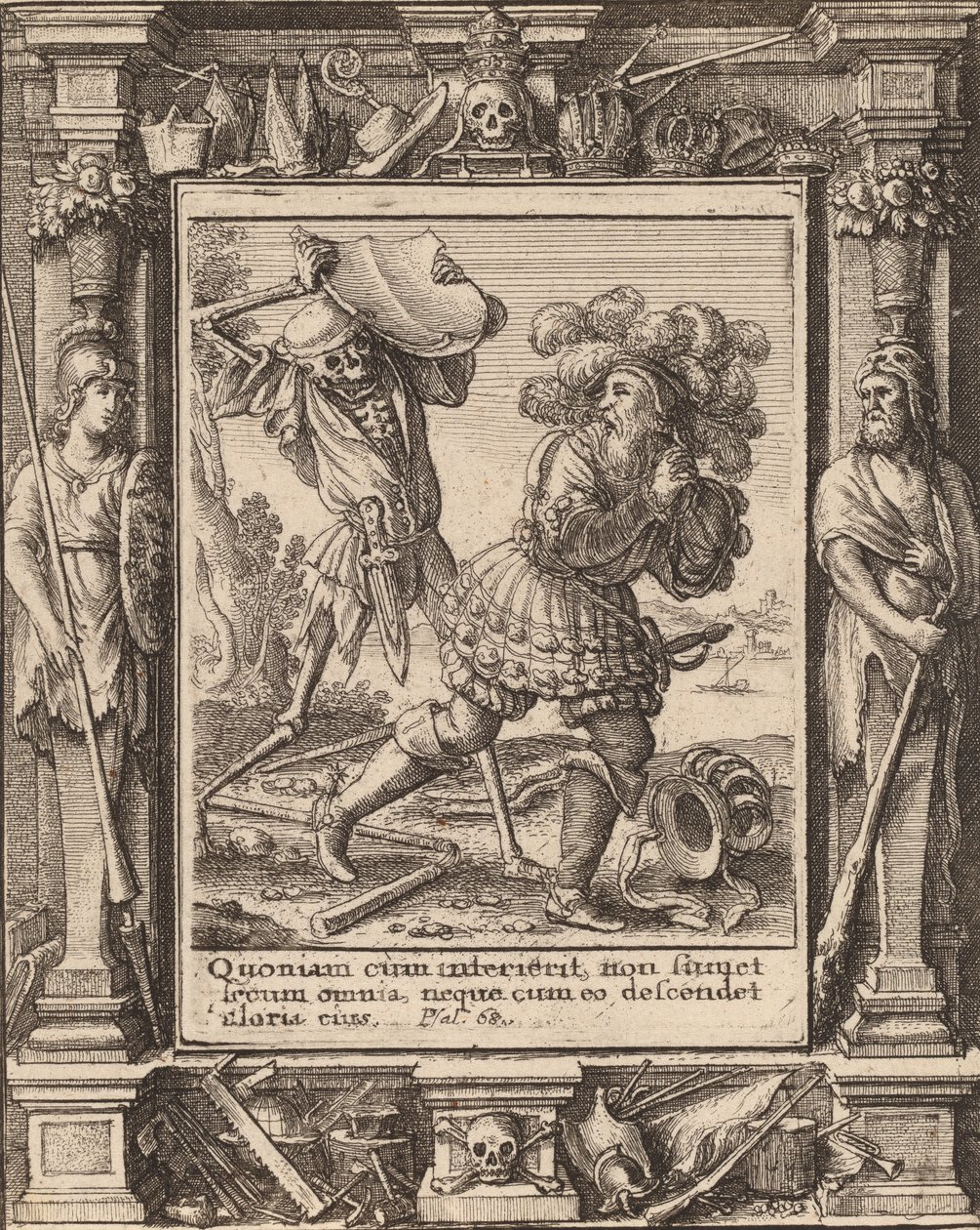गणना, 1651। द्वारा Wenceslaus Hollar