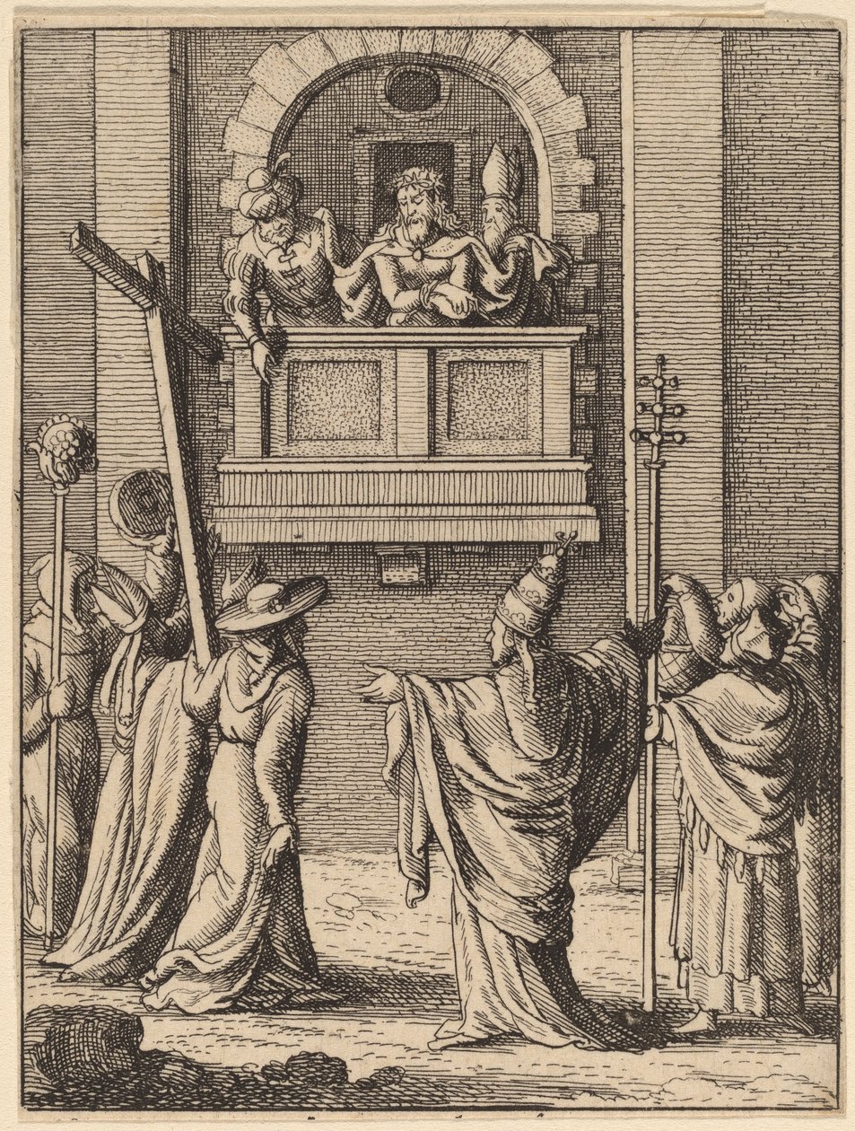 उस आदमी को देखो द्वारा Wenceslaus Hollar