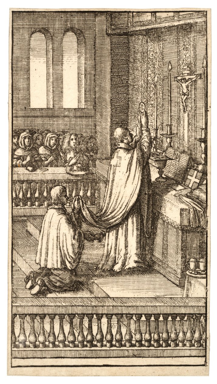 मेजबान की ऊंचाई द्वारा Wenceslaus Hollar