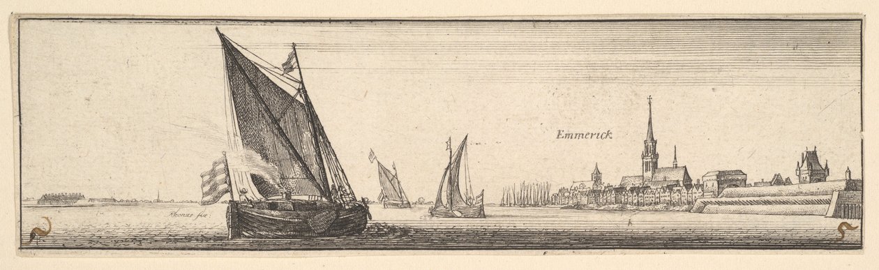 एमीरिच, 1642-44। द्वारा Wenceslaus Hollar