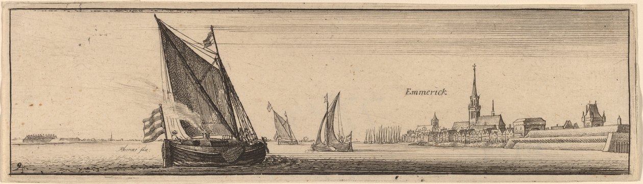 एमेरिच, सी। 16321635. द्वारा Wenceslaus Hollar