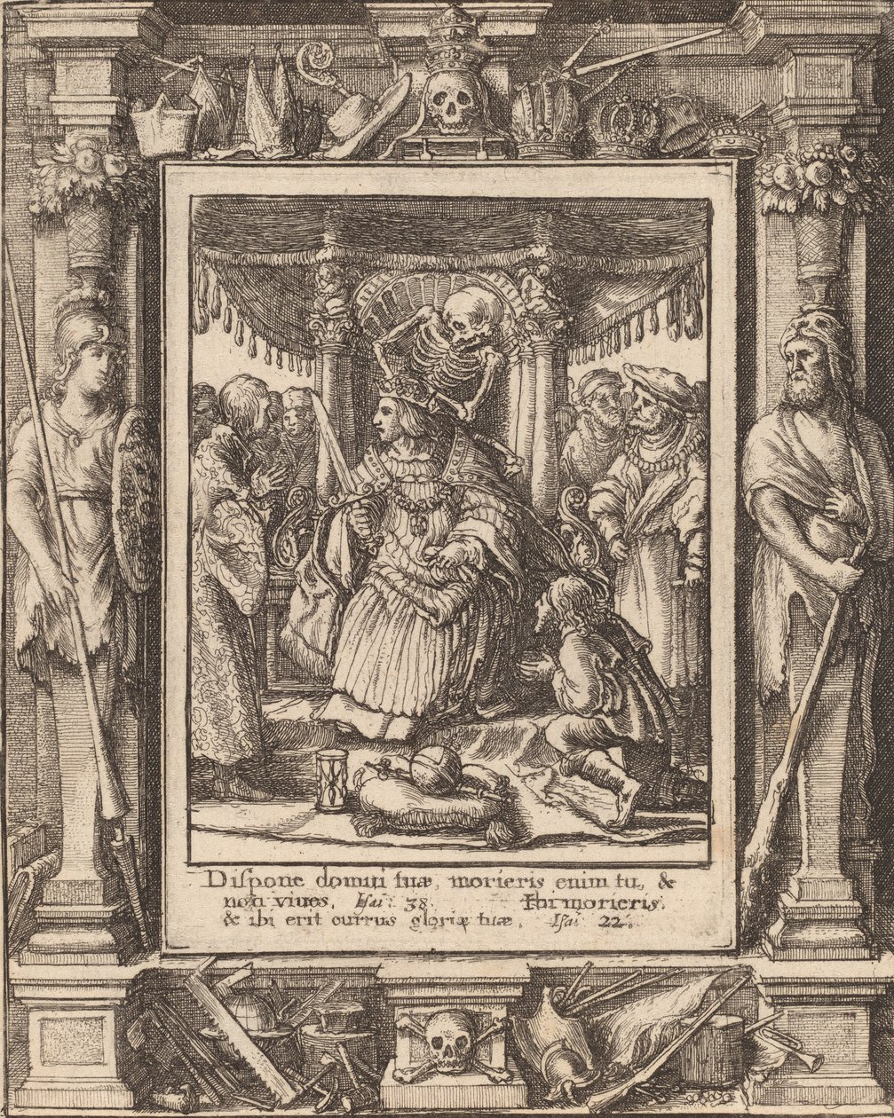 सम्राट, 1651। द्वारा Wenceslaus Hollar