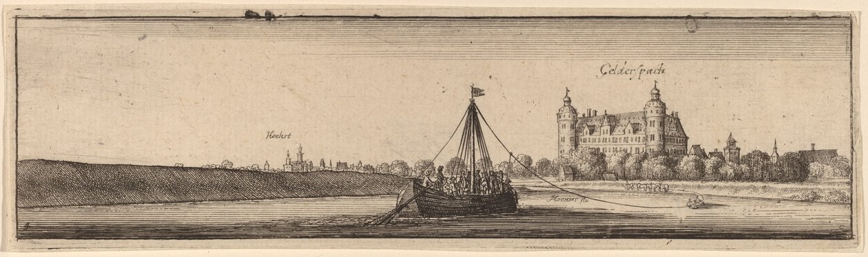 गेल्डरस्पैच द्वारा Wenceslaus Hollar