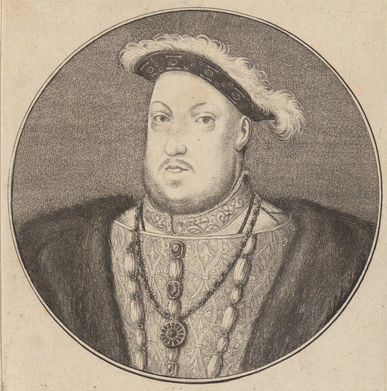 इंग्लैंड के हेनरी अष्टम राजा, आदि, 1647., 1647। द्वारा Wenceslaus Hollar