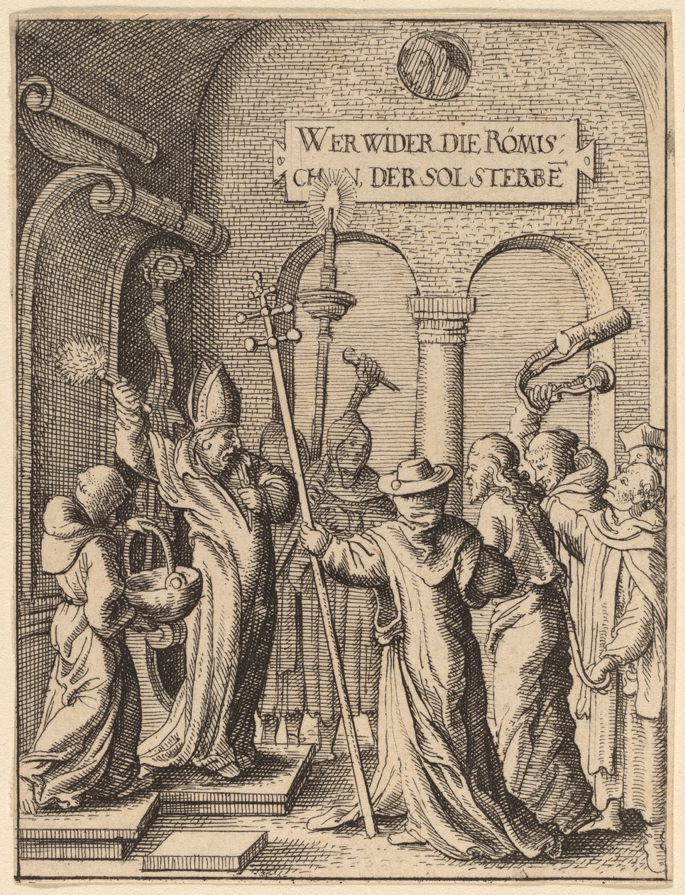 कैफा से पहले यीशु द्वारा Wenceslaus Hollar