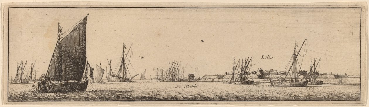 लिलो, सी। 1632. द्वारा Wenceslaus Hollar