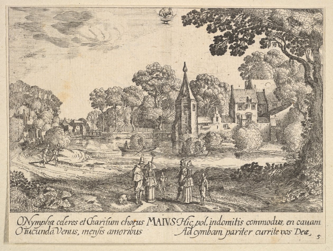 मई, 1628-29। द्वारा Wenceslaus Hollar