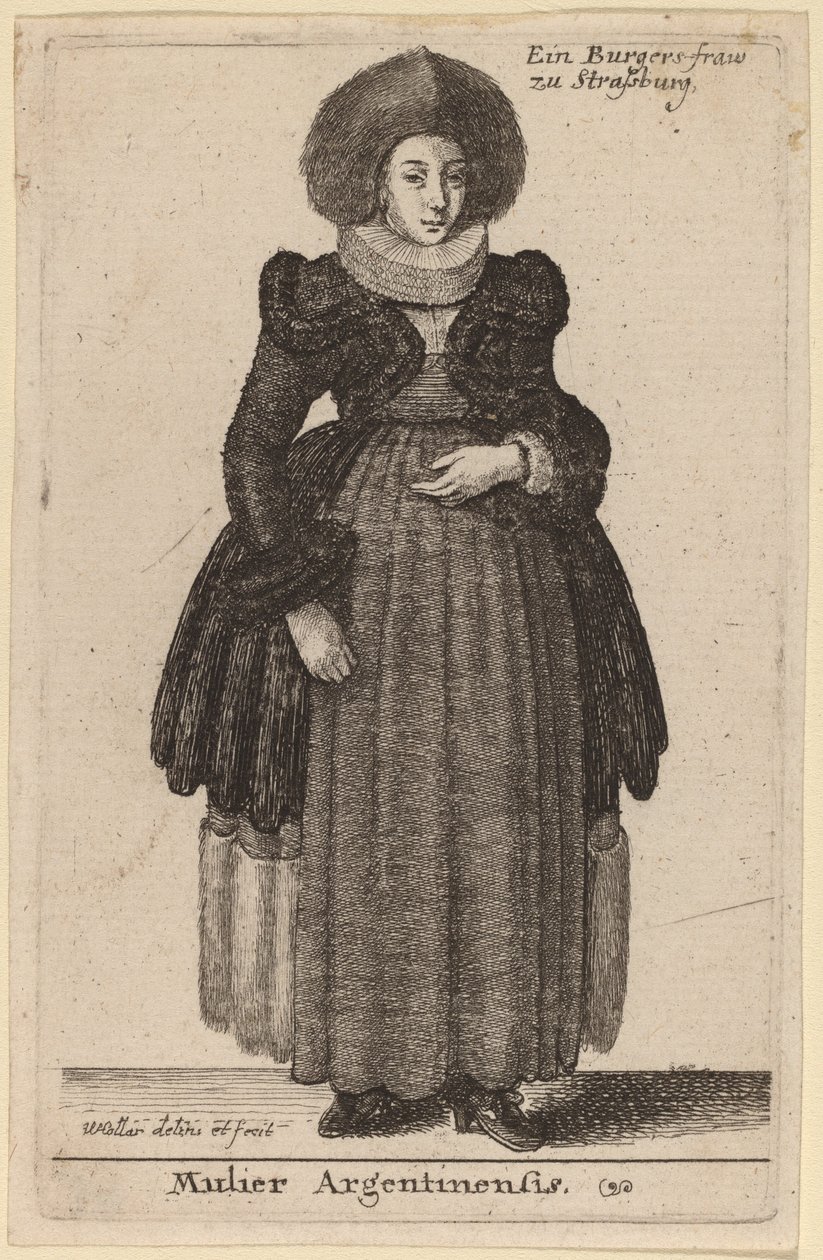 अर्जेंटीनी महिला द्वारा Wenceslaus Hollar