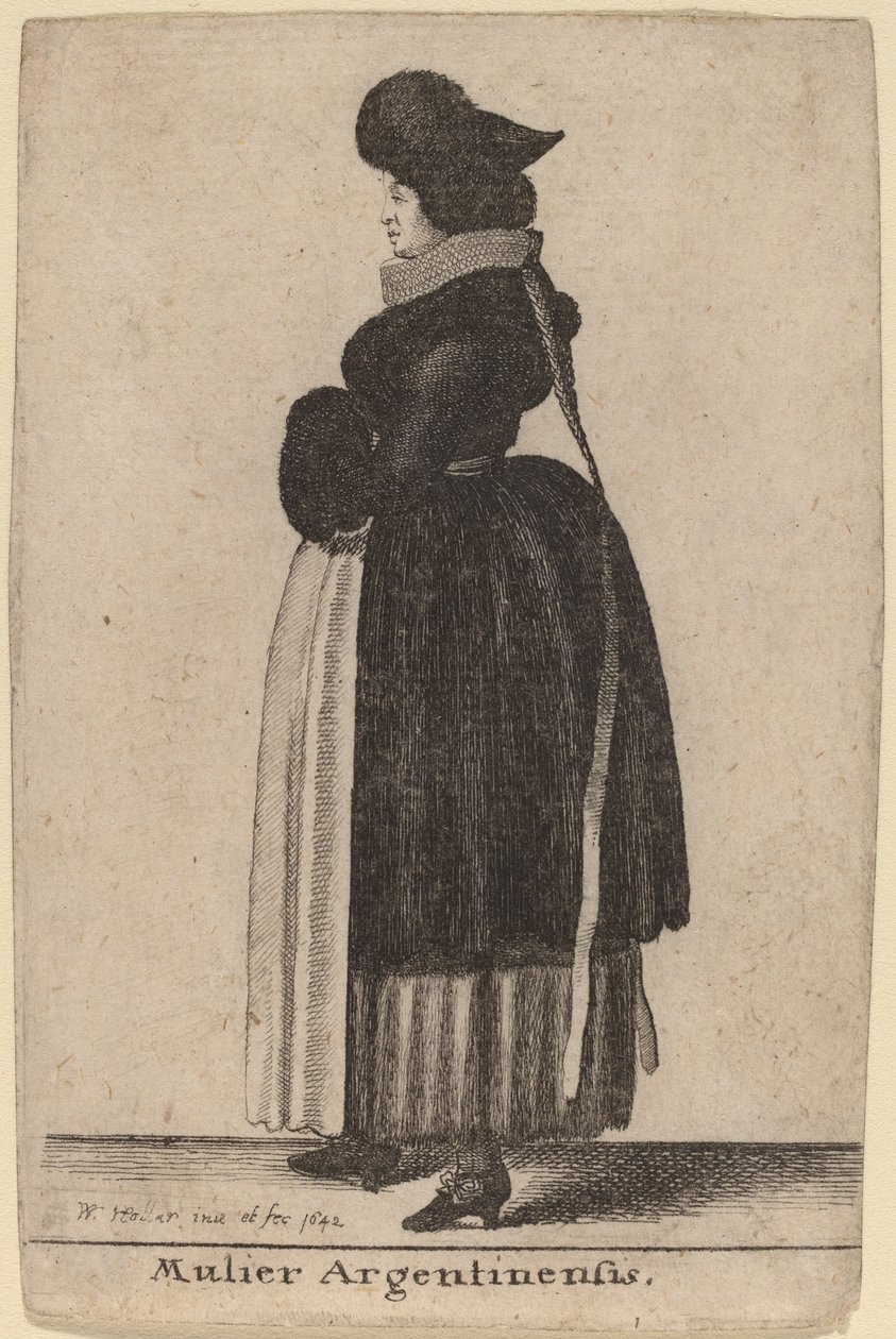 अर्जेंटीनी महिला द्वारा Wenceslaus Hollar