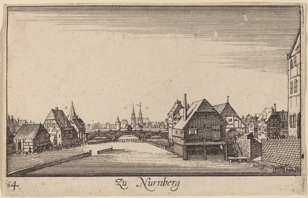 नूर्नबर्ग द्वारा Wenceslaus Hollar