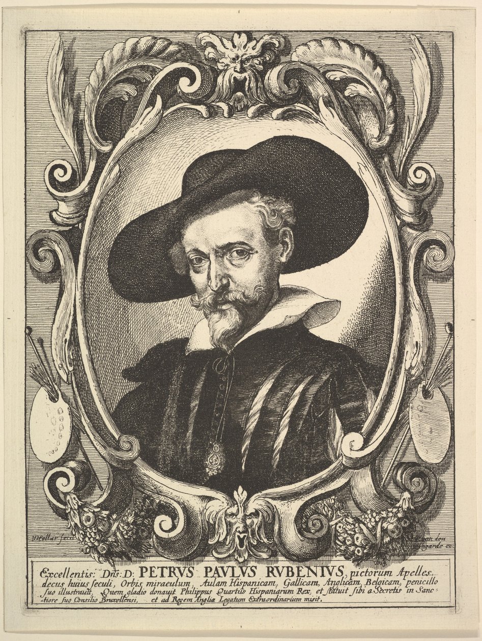 पीटर पॉल रूबेन्स, पीटर पॉल रूबेन्स, 1625-77। द्वारा Wenceslaus Hollar