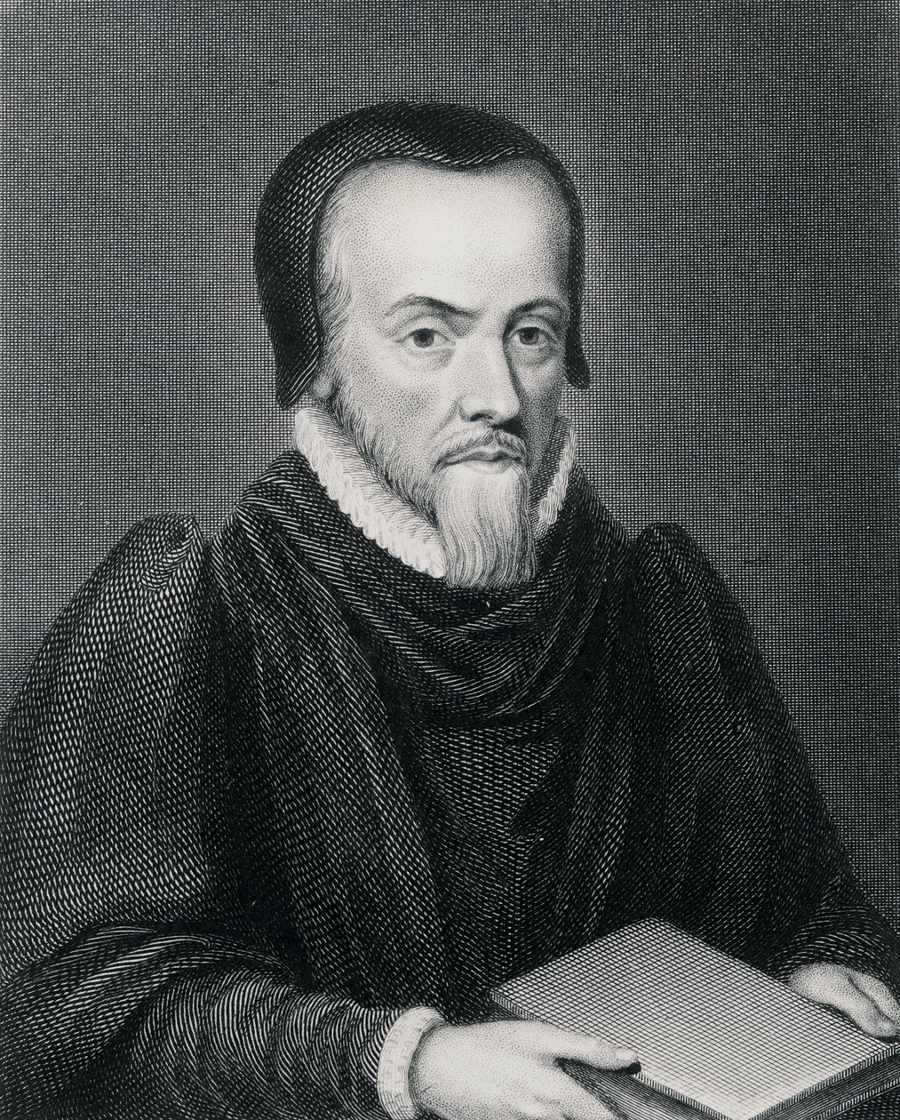 रिचर्ड हुकर (c.1554-1600), एडवर्ड फाइंडन द्वारा उत्कीर्ण द्वारा Wenceslaus Hollar