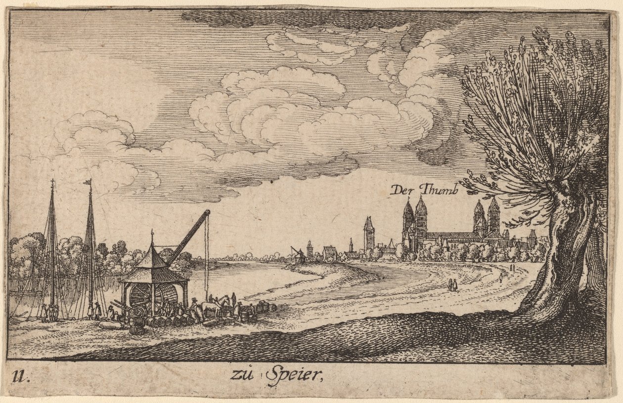 स्पीयर द्वारा Wenceslaus Hollar